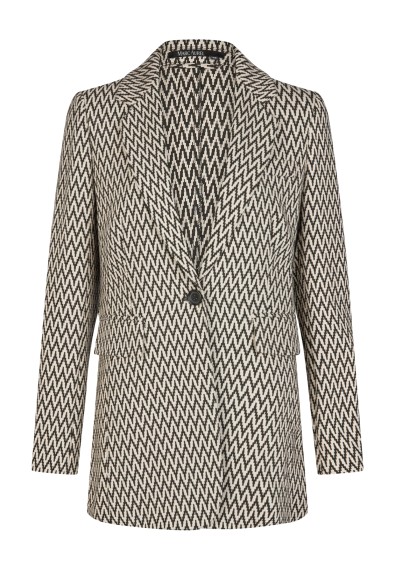 Marc Aurel Blazer black varied