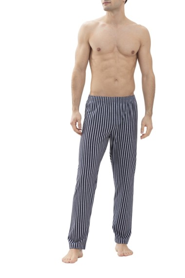 Mey Bodywear Long Pants GOTS / GRÜNER KNOPF grau melange