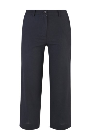 Milano TROUSERS WITH WAISTBAND AND SIDEPOC schwarz