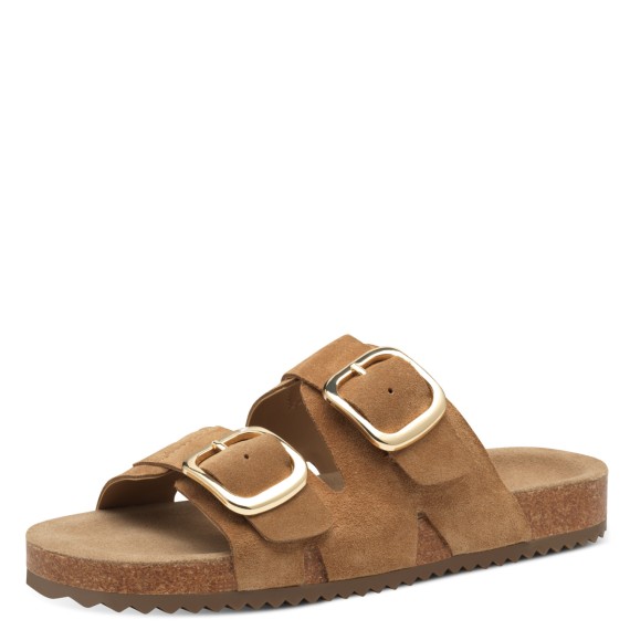 s.Oliver Da.-PantoletteModel 2710144 COGNAC