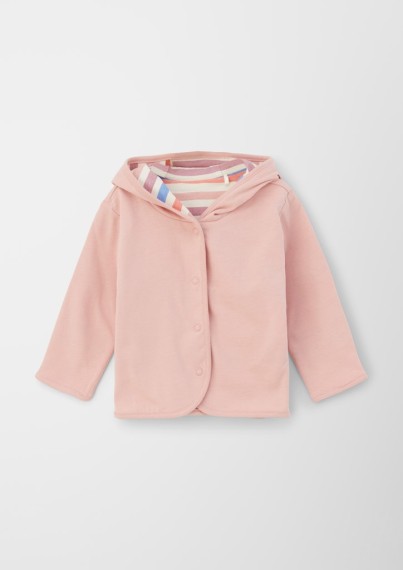 s.Oliver Sweatshirt Jacke dusty pink